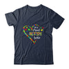 Im A Proud Autism Auntie Love Heart Autism Awareness T-Shirt & Hoodie | Teecentury.com