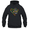 Im A Proud Autism Auntie Love Heart Autism Awareness T-Shirt & Hoodie | Teecentury.com