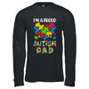 Im A Proud Autism Dad Autism Awareness Family Matching Shirt & Hoodie | teecentury