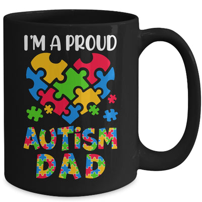 Im A Proud Autism Dad Autism Awareness Family Matching Mug | teecentury