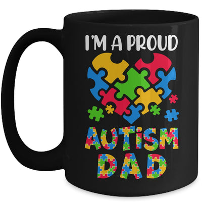 Im A Proud Autism Dad Autism Awareness Family Matching Mug | teecentury