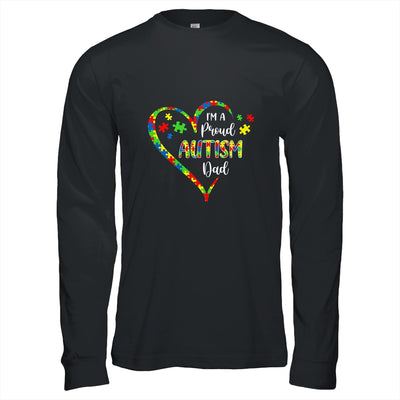 Im A Proud Autism Dad Love Heart Autism Awareness T-Shirt & Hoodie | Teecentury.com