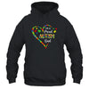 Im A Proud Autism Dad Love Heart Autism Awareness T-Shirt & Hoodie | Teecentury.com