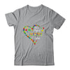 Im A Proud Autism Nana Love Heart Autism Awareness T-Shirt & Hoodie | Teecentury.com