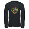 Im A Proud Autism Nana Love Heart Autism Awareness T-Shirt & Hoodie | Teecentury.com