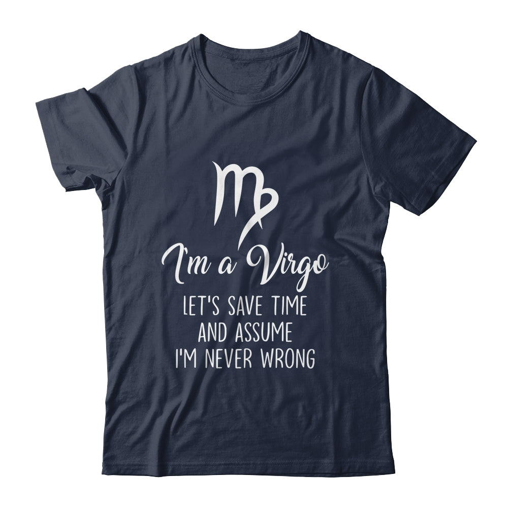 Im A Virgo Virgo Symbol Zodiac Birthday Funny Shirt & Tank Top | teecentury