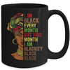 Im Black Every Month This Month I Am Blackity Black Black Mug Coffee Mug | Teecentury.com