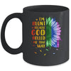 Im Blunt Because God Rolled Me That Way Sunflower LGBT Mug Coffee Mug | Teecentury.com