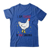 Im Fluent In Fowl Language Farm Life Crazy Chicken Lady T-Shirt & Tank Top | Teecentury.com
