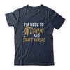 Im Here To Drink And Draft Kickers Team Funny Football T-Shirt & Hoodie | Teecentury.com