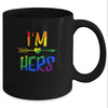 Im Hers Shes Mine Lesbian Couple Matching LGBT Pride Mug Coffee Mug | Teecentury.com