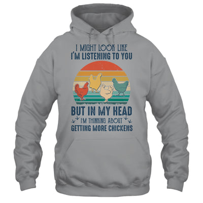 Im Listening To You But In My Head Chicken T-Shirt & Tank Top | Teecentury.com