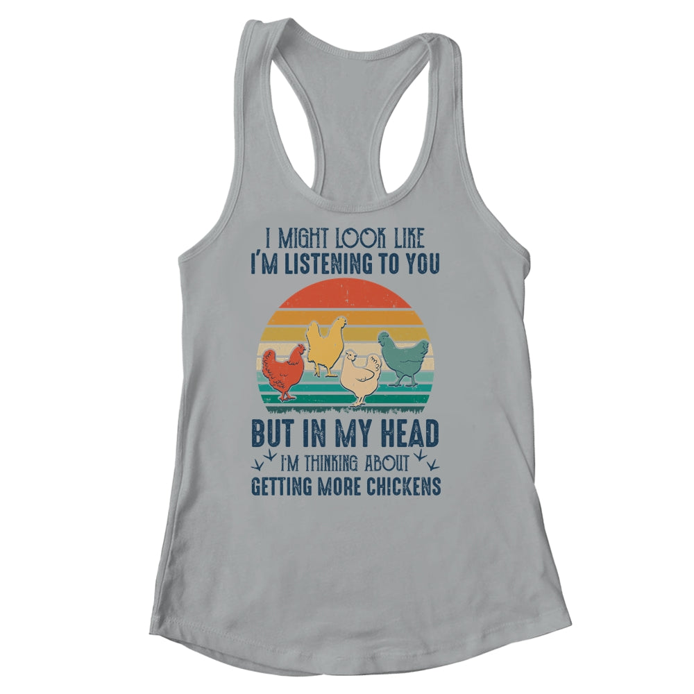 Im Listening To You But In My Head Chicken T-Shirt & Tank Top | Teecentury.com