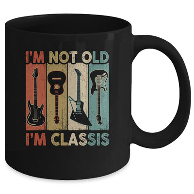 Im Not Old Im Classic Funny Guitar For Men Women Guitarist Mug | teecentury