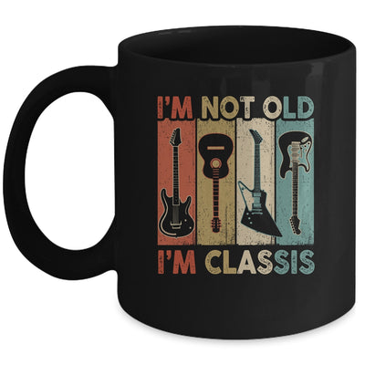 Im Not Old Im Classic Funny Guitar For Men Women Guitarist Mug | teecentury