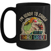 Im Ready To Crush 3rd Grade Dinosaur T Rex Back To School Mug | teecentury