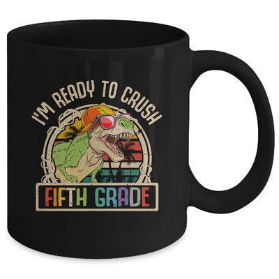 Im Ready To Crush 5th Grade Dinosaur T Rex Back To School Mug | teecentury