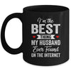 Im The Best Thing My Husband Ever Found On The Internet Mug | teecentury