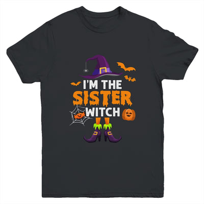 Im The Sister Witch Halloween Costume Matching Family Girls Youth Shirt | teecentury