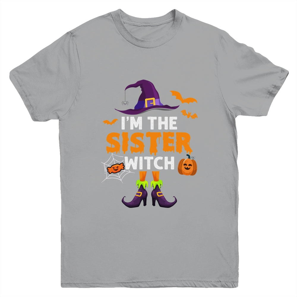 Im The Sister Witch Halloween Costume Matching Family Girls Youth Shirt | teecentury