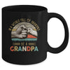 In A World Full Of Grandpas Be A Grandpa Vintage Fathers Day Mug Coffee Mug | Teecentury.com