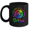 In A World Where You Can Be Anything Be Kind LGBT Rainbow Mug | teecentury