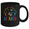 In A World Where You Can Be Kind Butterfly Autism Awareness Mug | teecentury