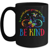 In A World Where You Can Be Kind Butterfly Autism Awareness Mug | teecentury