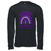 In August We Wear Purple Rainbow Overdose Awareness Month Shirt & Hoodie | teecentury