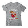 In February We Wear Red Sunglasses Heart Disease Awareness Shirt & Hoodie | teecentury