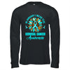 In January We Wear Teal Flower Cervical Cancer Awareness Shirt & Hoodie | teecentury