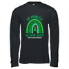 In March We Wear Green Rainbow Kidney Disease Awareness T-Shirt & Hoodie | Teecentury.com