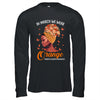 In March We Wear Orange Multiple Sclerosis Afro Black Women T-Shirt & Hoodie | Teecentury.com