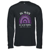 In May We Wear Purple Cystic Fibrosis Awareness Rainbow T-Shirt & Hoodie | Teecentury.com