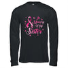 In Memory Of My Sister Butterfly Breast Cancer Awareness T-Shirt & Hoodie | Teecentury.com