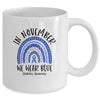 In November We Wear Blue Diabetes Awareness Rainbow Mug Coffee Mug | Teecentury.com