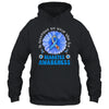 In November We Wear Blue Sunflower Diabetes Awareness Month Shirt & Hoodie | teecentury