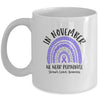 In November We Wear Periwinkle Stomach Cancer Awareness Rainbow Mug Coffee Mug | Teecentury.com