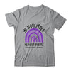 In November We Wear Purple Domestic Violence Awareness Rainbow T-Shirt & Hoodie | Teecentury.com