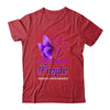 In November We Wear Purple Pancreatic Cancer Awareness Butterfly T-Shirt & Hoodie | Teecentury.com