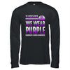 In November We Wear Purple Pancreatic Cancer Awareness Shirt & Hoodie | teecentury