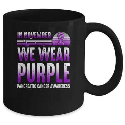 In November We Wear Purple Pancreatic Cancer Awareness Mug | teecentury