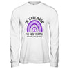In November We Wear Purple Pancreatic Cancer Awareness Rainbow T-Shirt & Hoodie | Teecentury.com