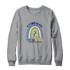 In October We Wear Blue And Yellow Down Syndrome Awareness T-Shirt & Sweatshirt | Teecentury.com