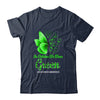 In October We Wear Green Liver Cancer Awareness Butterfly T-Shirt & Hoodie | Teecentury.com