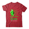 In October We Wear Green Liver Cancer Awareness Butterfly T-Shirt & Hoodie | Teecentury.com