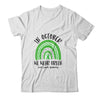 In October We Wear Green Liver Cancer Awareness Rainbow T-Shirt & Hoodie | Teecentury.com