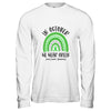 In October We Wear Green Liver Cancer Awareness Rainbow T-Shirt & Hoodie | Teecentury.com