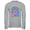 In October We Wear Pink And Blue Pregnancy Infant Loss T-Shirt & Hoodie | Teecentury.com