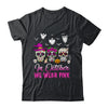 In October We Wear Pink Breast Cancer Awareness Sugar Skulls T-Shirt & Hoodie | Teecentury.com